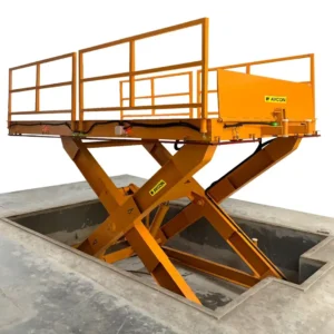 Pit Mounted Scissor Lift,